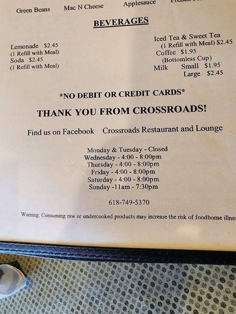 Crossroads Menu image 3